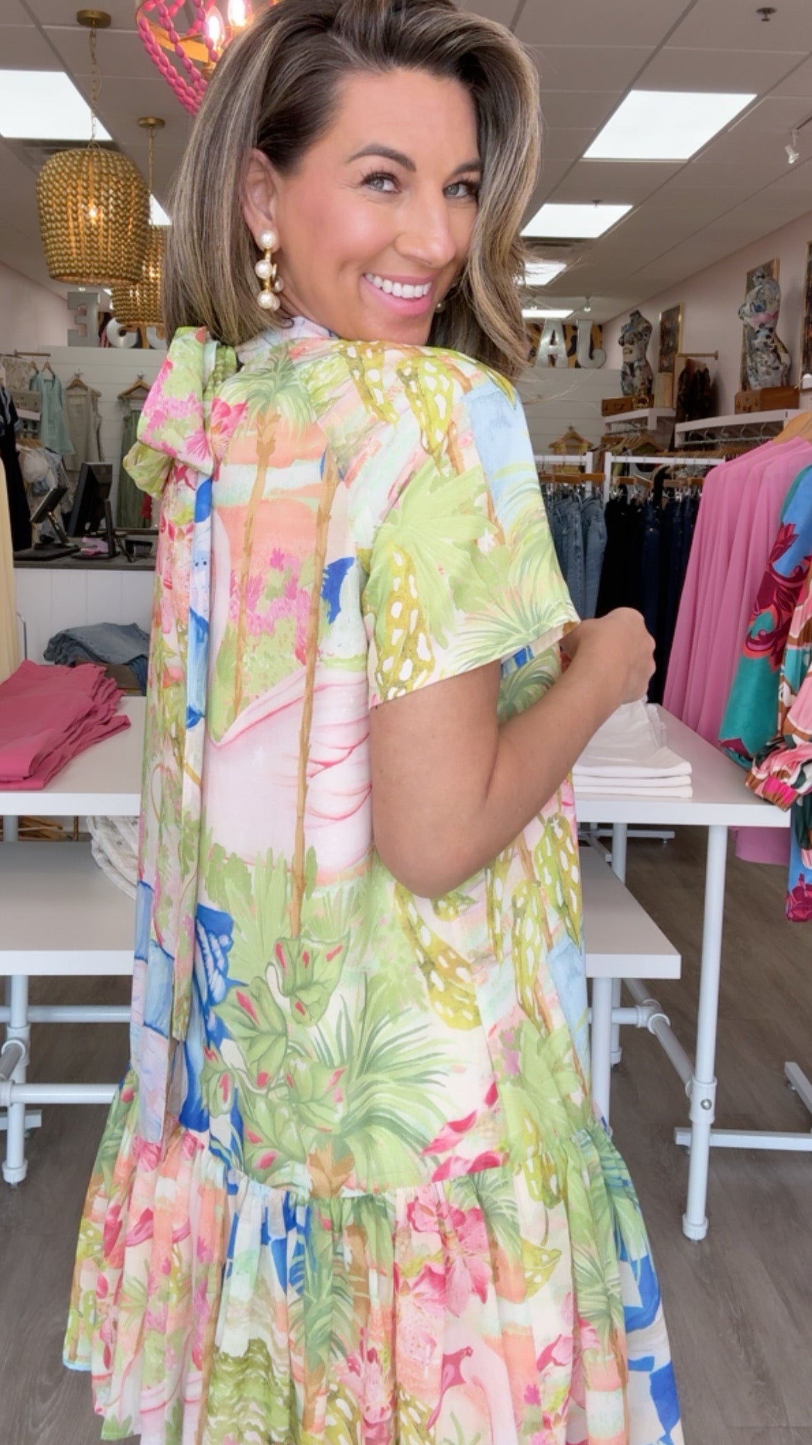 Alden Adair Willa Dress in Swan Lake