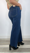 Kut Meg High Rise Wide Leg in Demure Wash