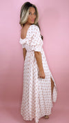 Nora Lee Birdie Dress in French Rose