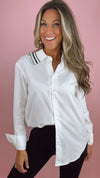 English Factory White Collar Pointed Shirt