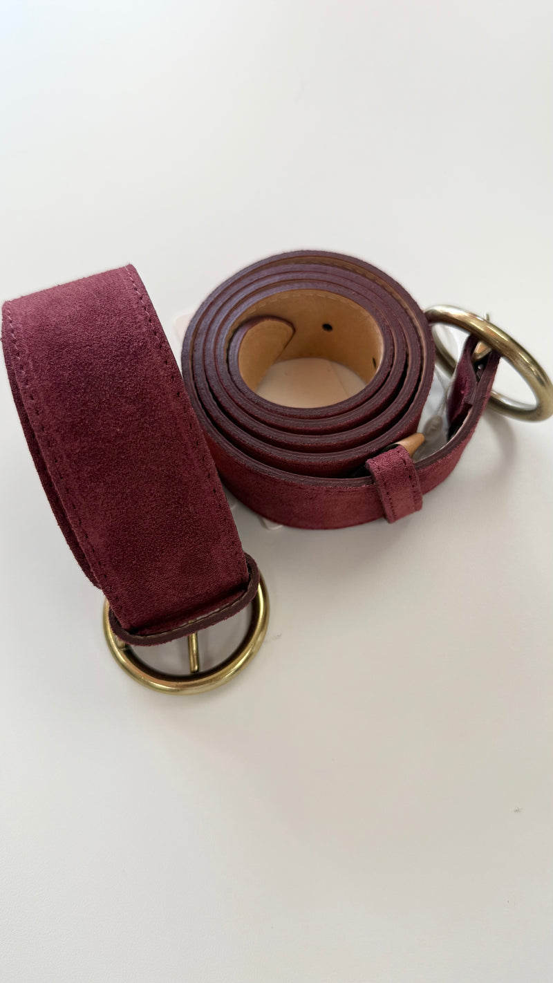 FRNCH Suede Belts in 4 Colors