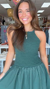 FRNCH | Lucia Dress in Vert Rivage