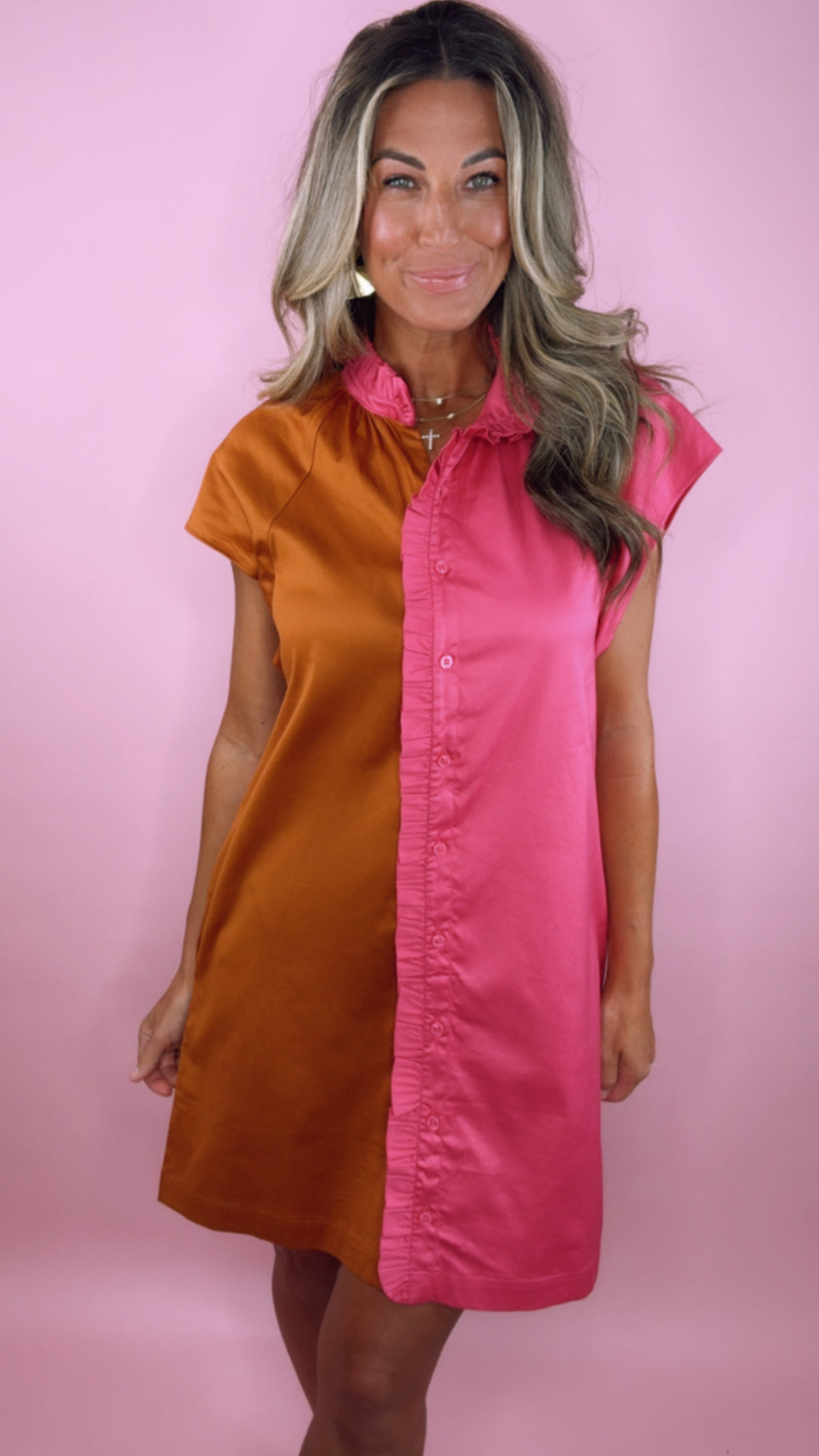 Alden Adair Color Block Margot Dress (1 LARGE)