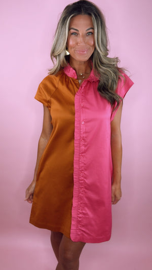 Alden Adair Color Block Margot Dress (1 LARGE)