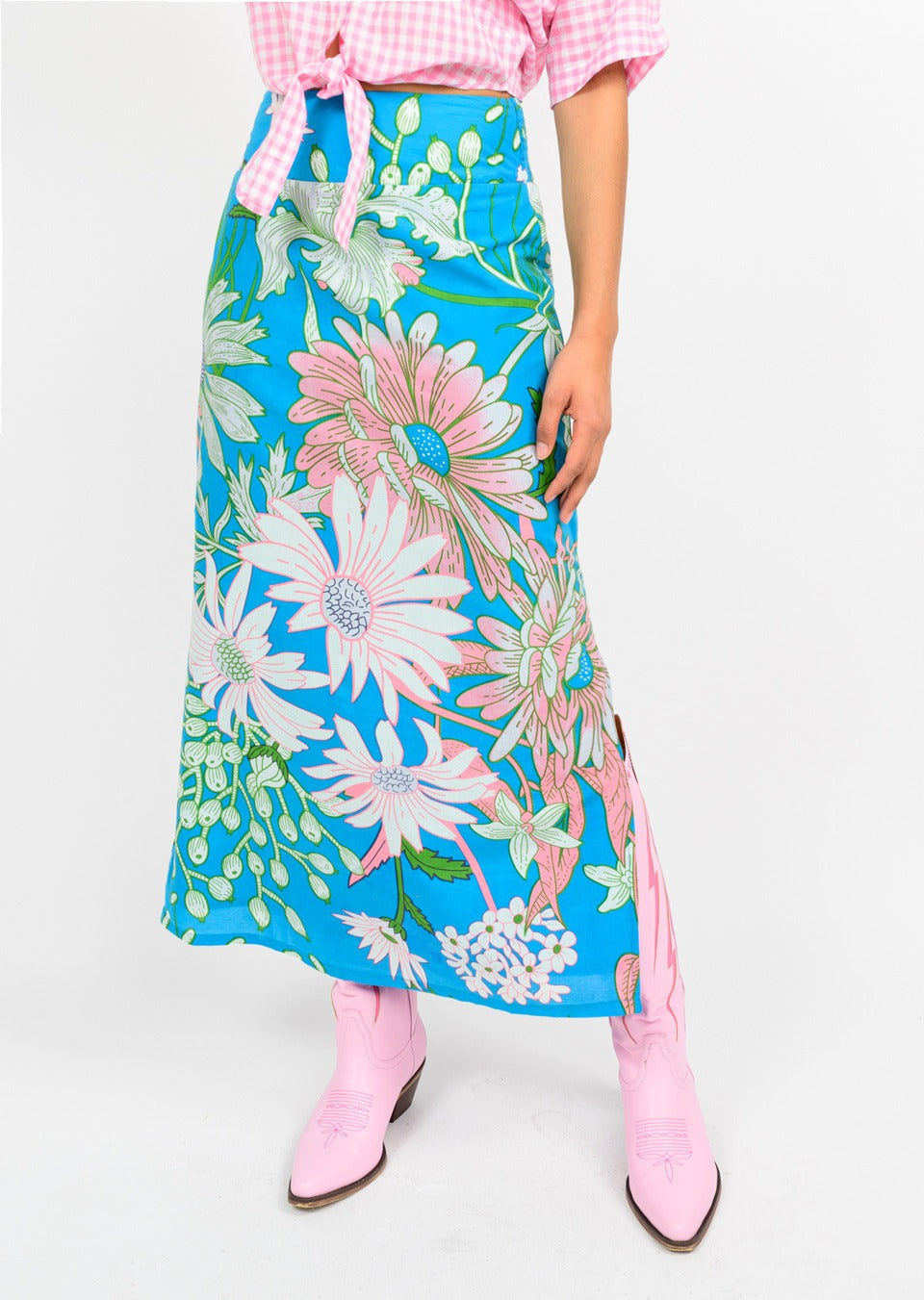 Ivy Jane Tropical Breeze Midi Skirt