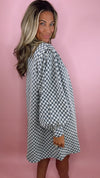 FRNCH Allium Dress in Bleu Jean