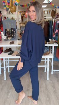 Dear John | Black Iris Preston Jogger