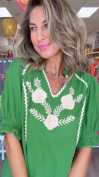 Ivy Jane Dana Top in Green