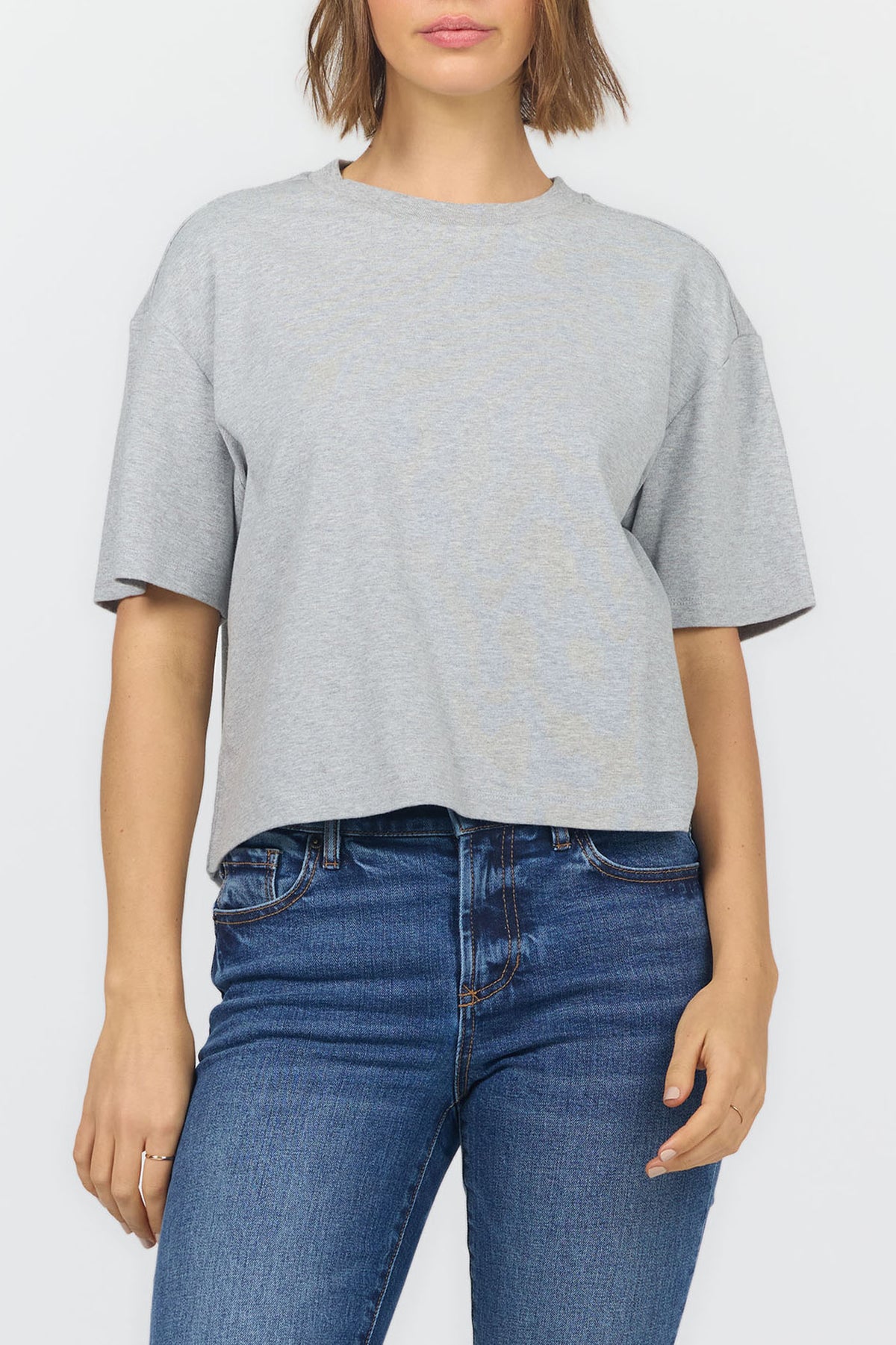 Dear John | Maddox Tee in Heather Grey