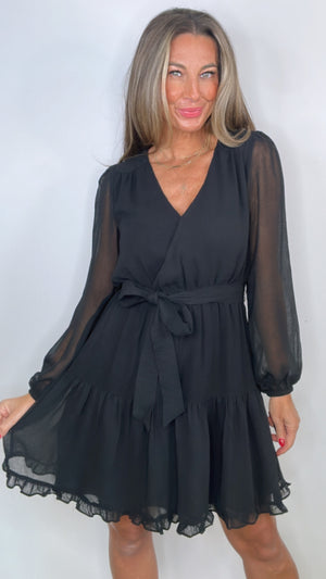 Current Air Black Surplus Mini Dress