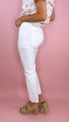 Kut Rachael High Rise Mom Jean in Optic White