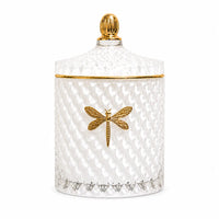 Dragonfly | Bella White + Gold Candle