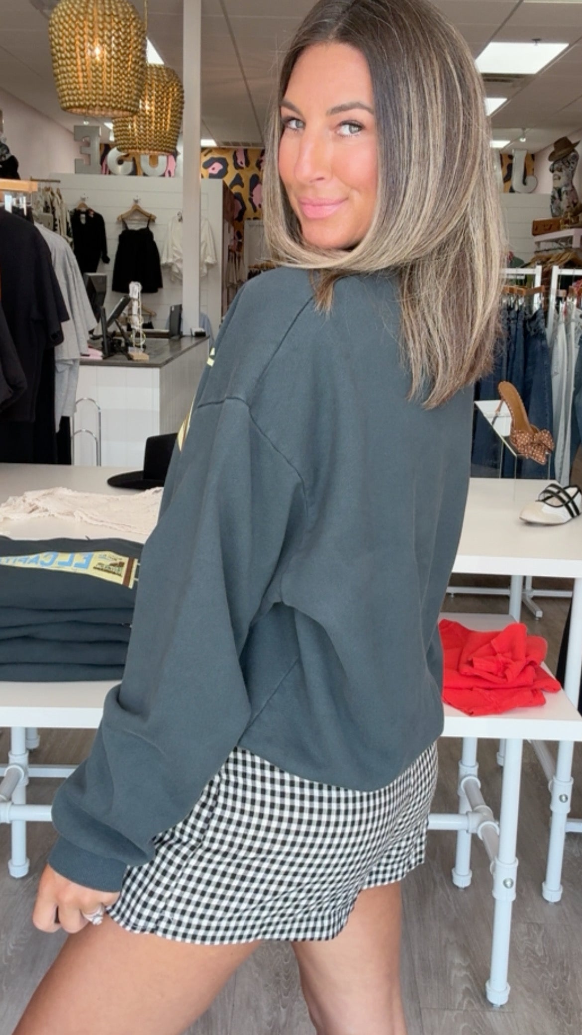 Daydreamer | El Capitan Flag Oversized Sweatshirt