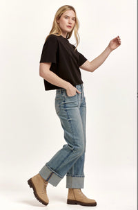 Dear John | Maddox Tee in Black