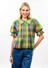 Ivy Jane | Blocks of Plaid Top