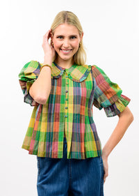 Ivy Jane | Blocks of Plaid Top