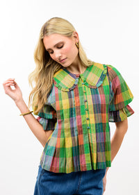 Ivy Jane | Blocks of Plaid Top