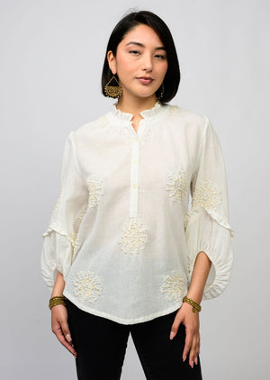 Ivy Jane Embroidered Blouse