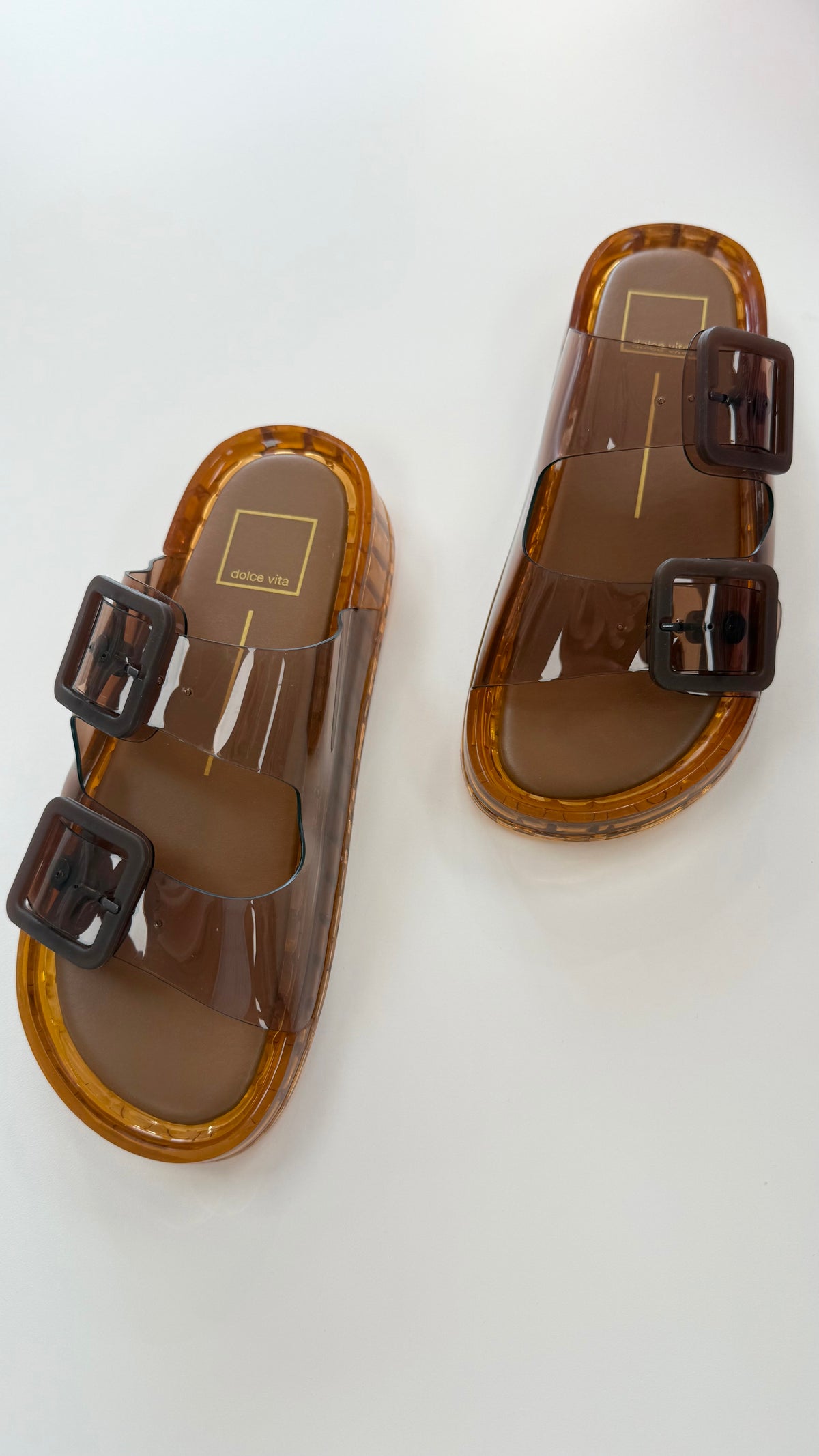 Dolce Vita | Julio Whiskey Vinyl Sandal (1 SIZE 6)