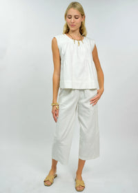 Ivy Jane White Barrel Pant