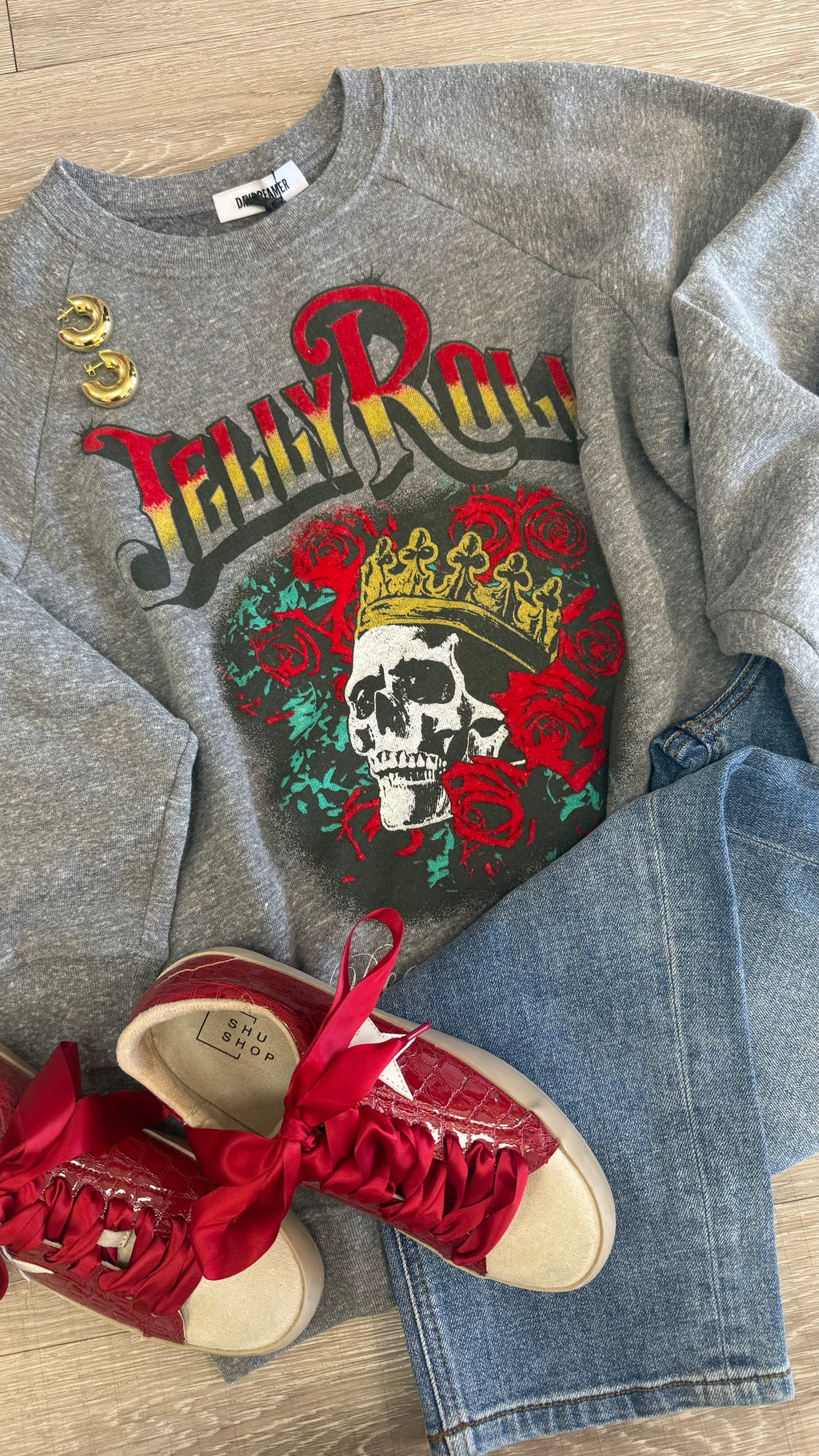 Daydreamer Jelly Roll Beautifully Broken Sweatshirt