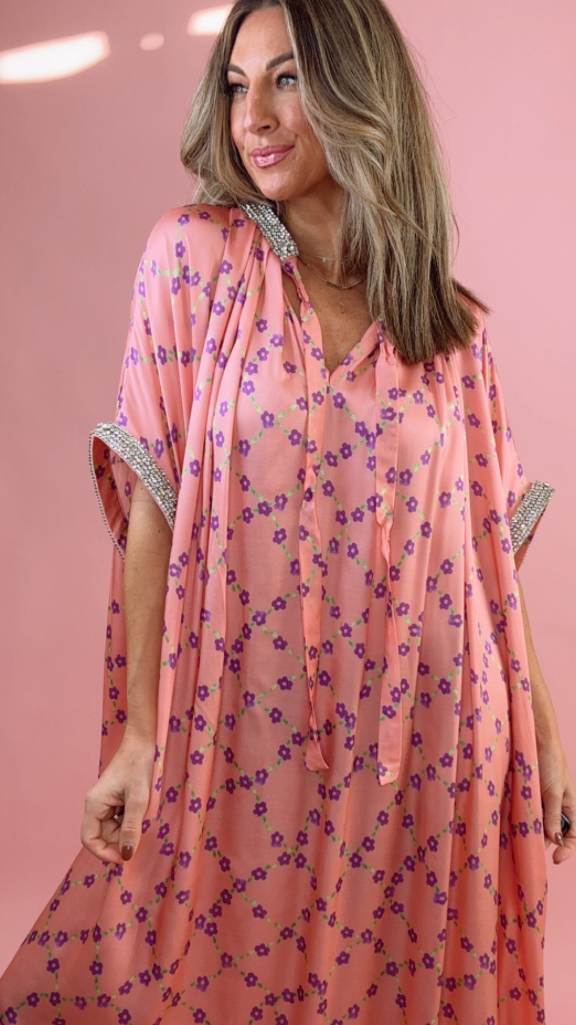 Celia B Sama Dress in Stardust and Moonbeam