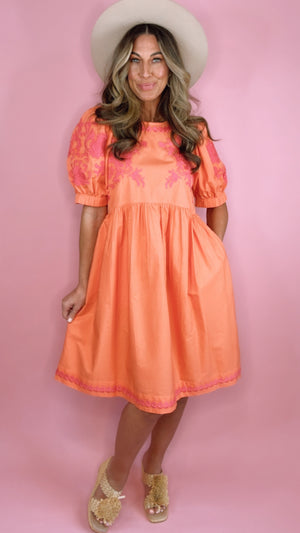 Sister Mary Lorena Coral Dress