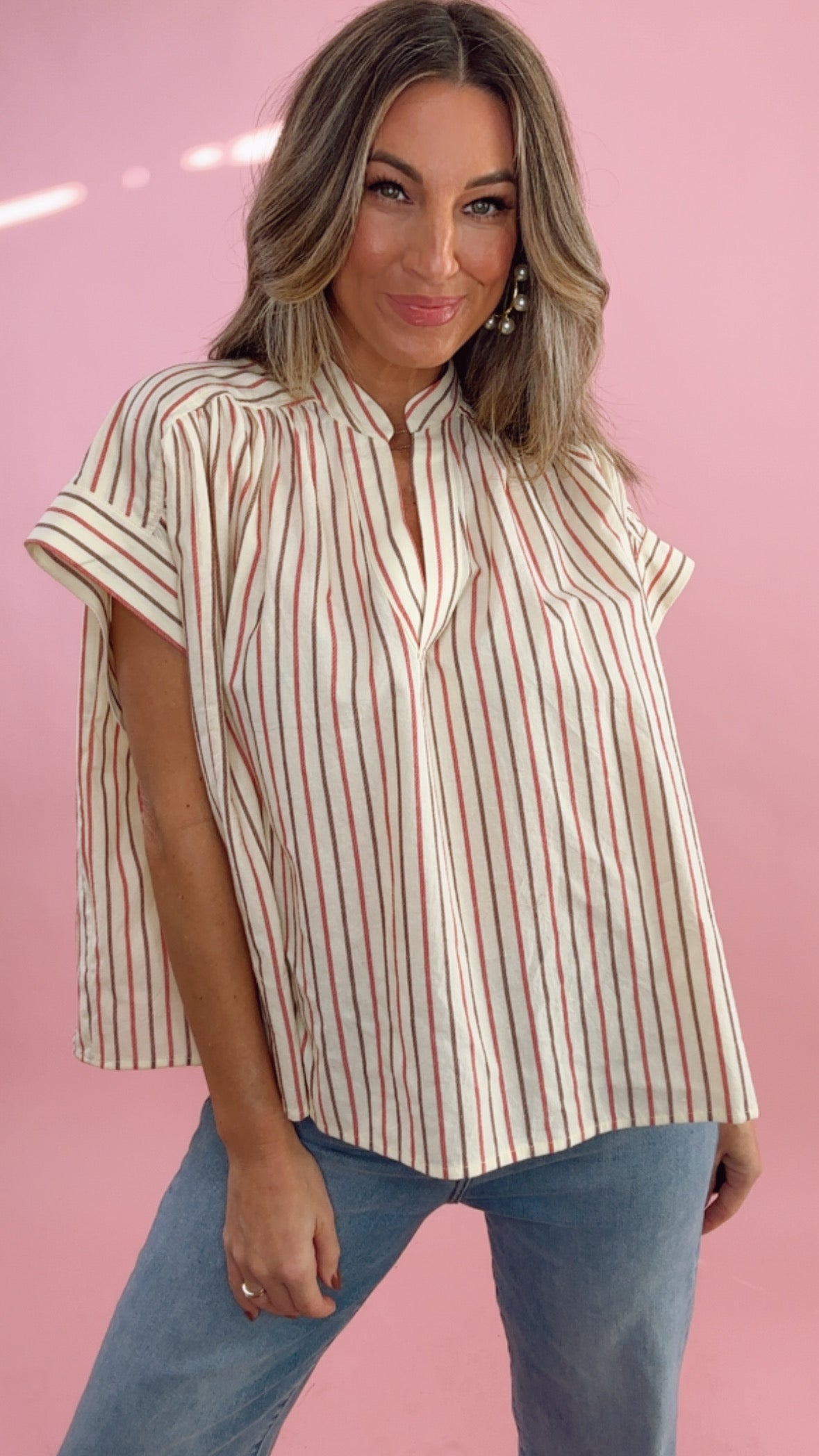 FRNCH Bonaia Top in Burre (1 MEDIUM)