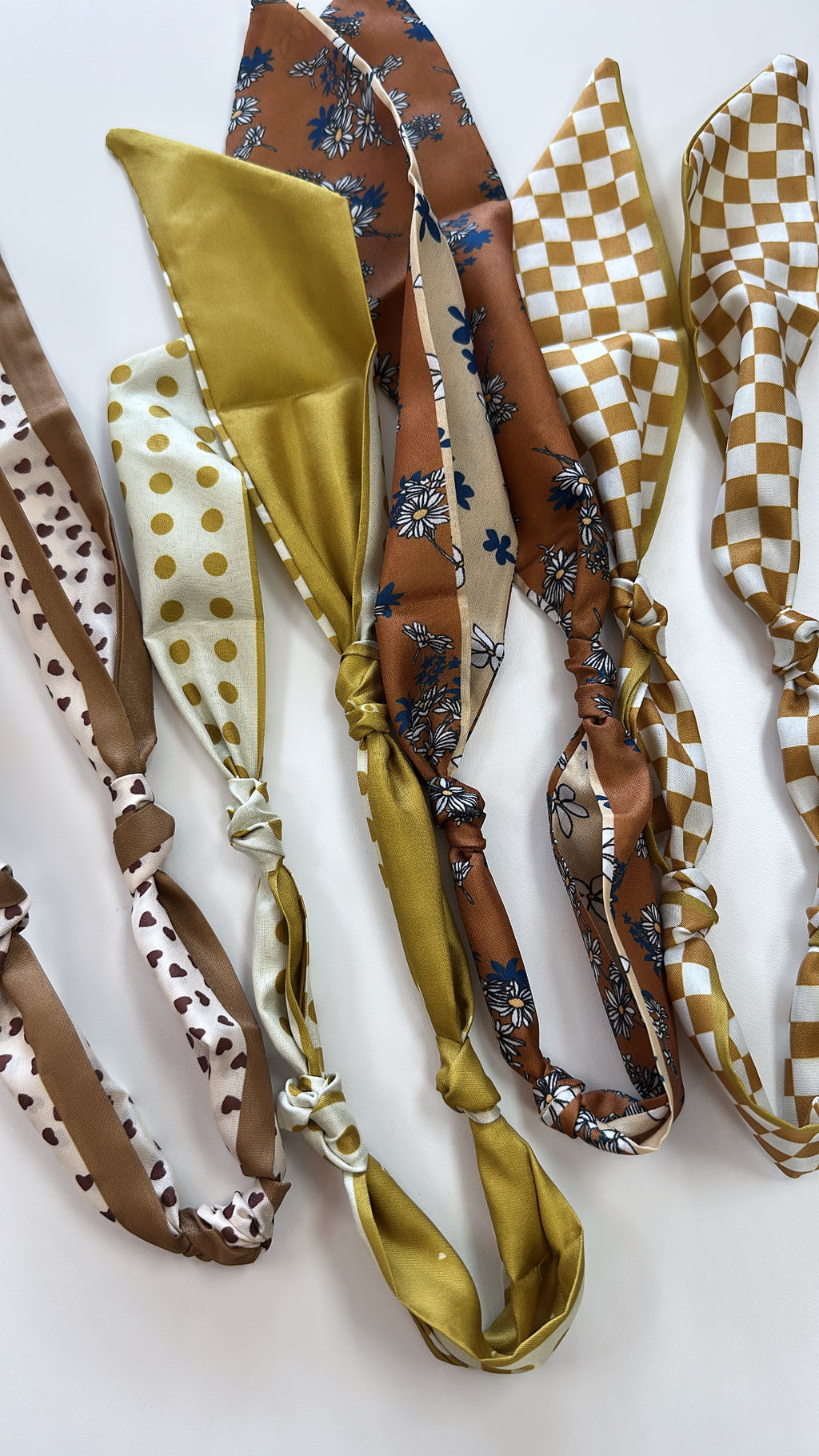 Customizable Gold and Yellow Tone Scarves