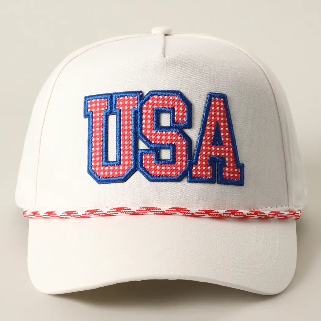 Red Rope USA Trucker Hat