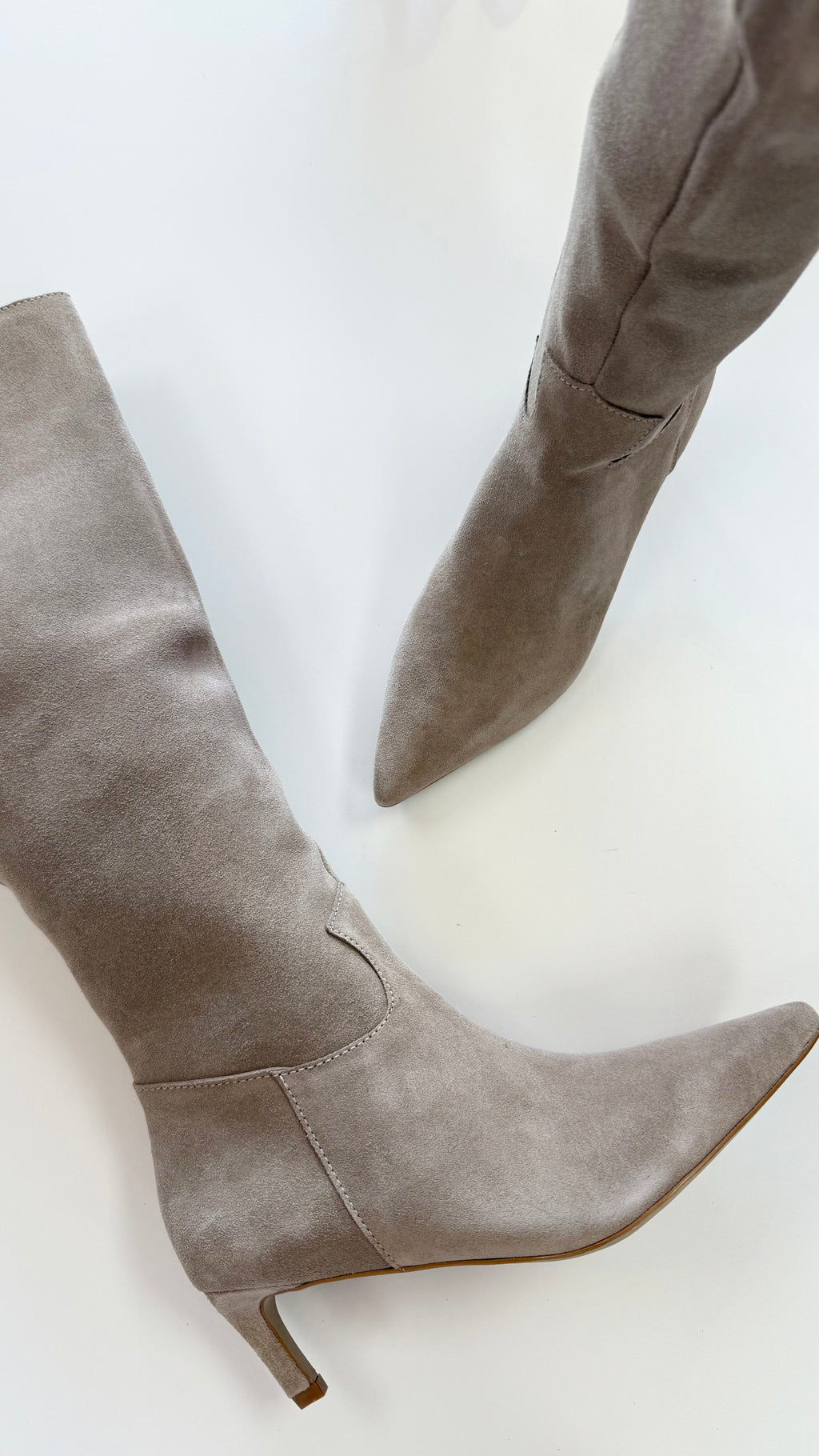 Matisse Elevate Suede Kitten Heel Tall Boots