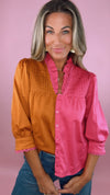 Alden Adair Color Block Blake Top