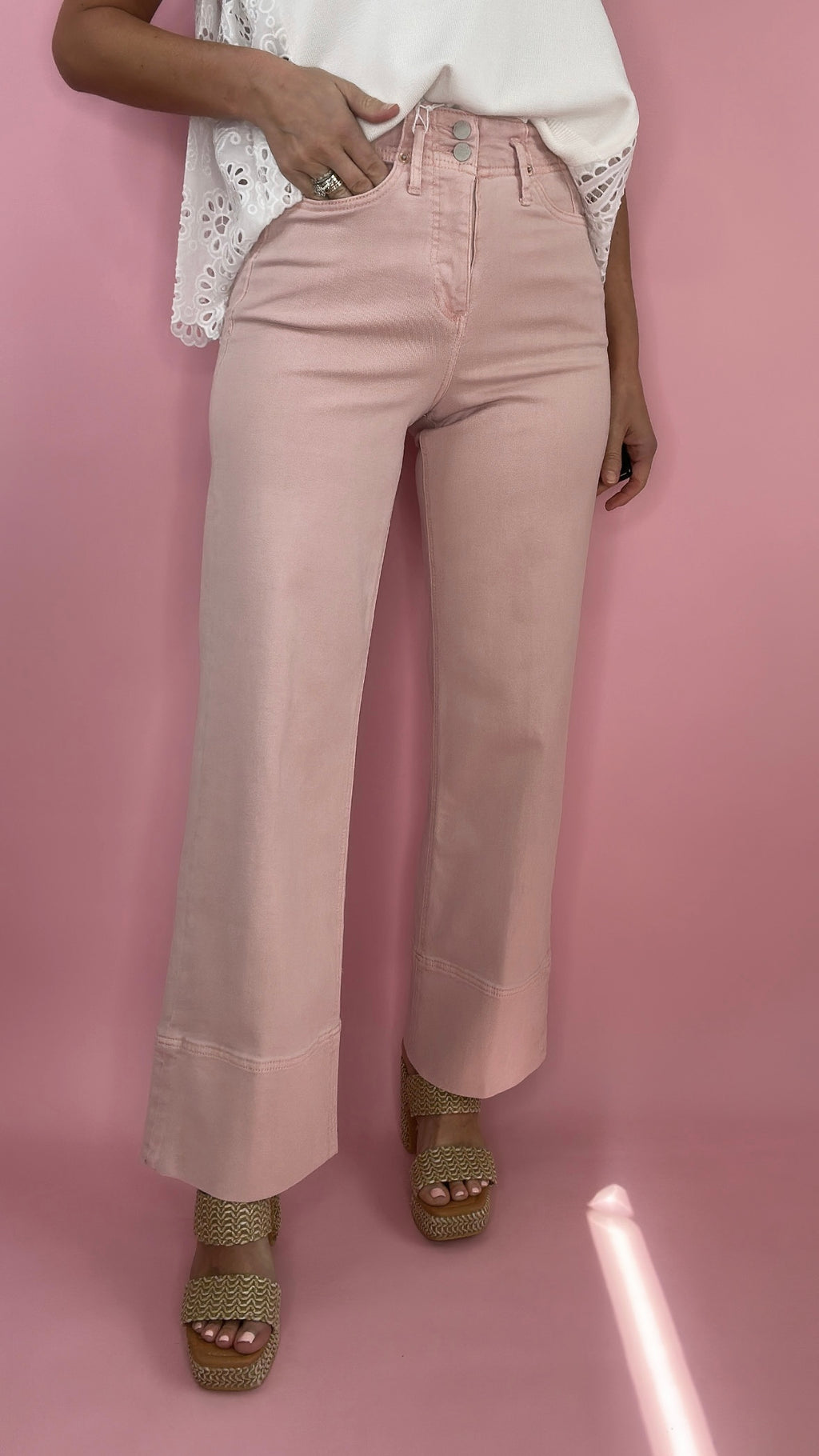 Dear John Holly High Rise Cuffed HEM IN Sepia Rose