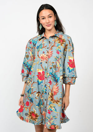 Uncle Frank Ruffled Edges Dress