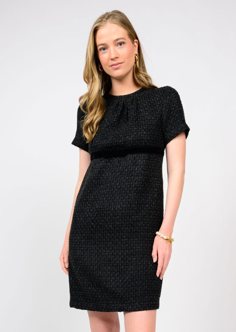 Uncle Frank Black Cocktail Hour Dress