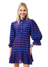 Ivy Jane | Blue Shift Swing Hem Dress