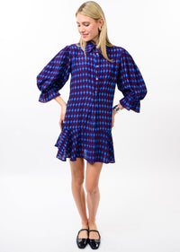 Ivy Jane | Blue Shift Swing Hem Dress