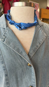 Customizable Gameday Blue and Red Scarves