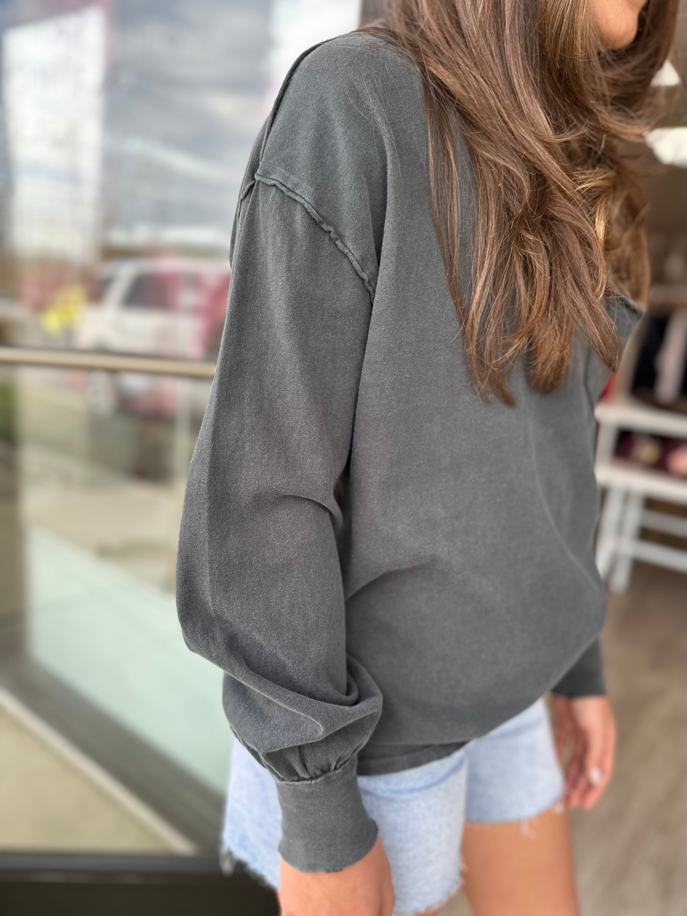 Free People Fade Into You Top in Metal Stiletto