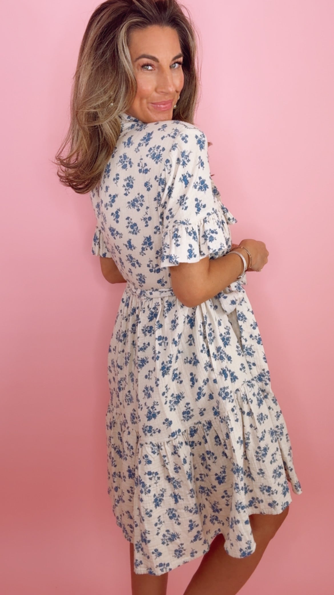 Ivy Jane Ditsy Gauze Dress