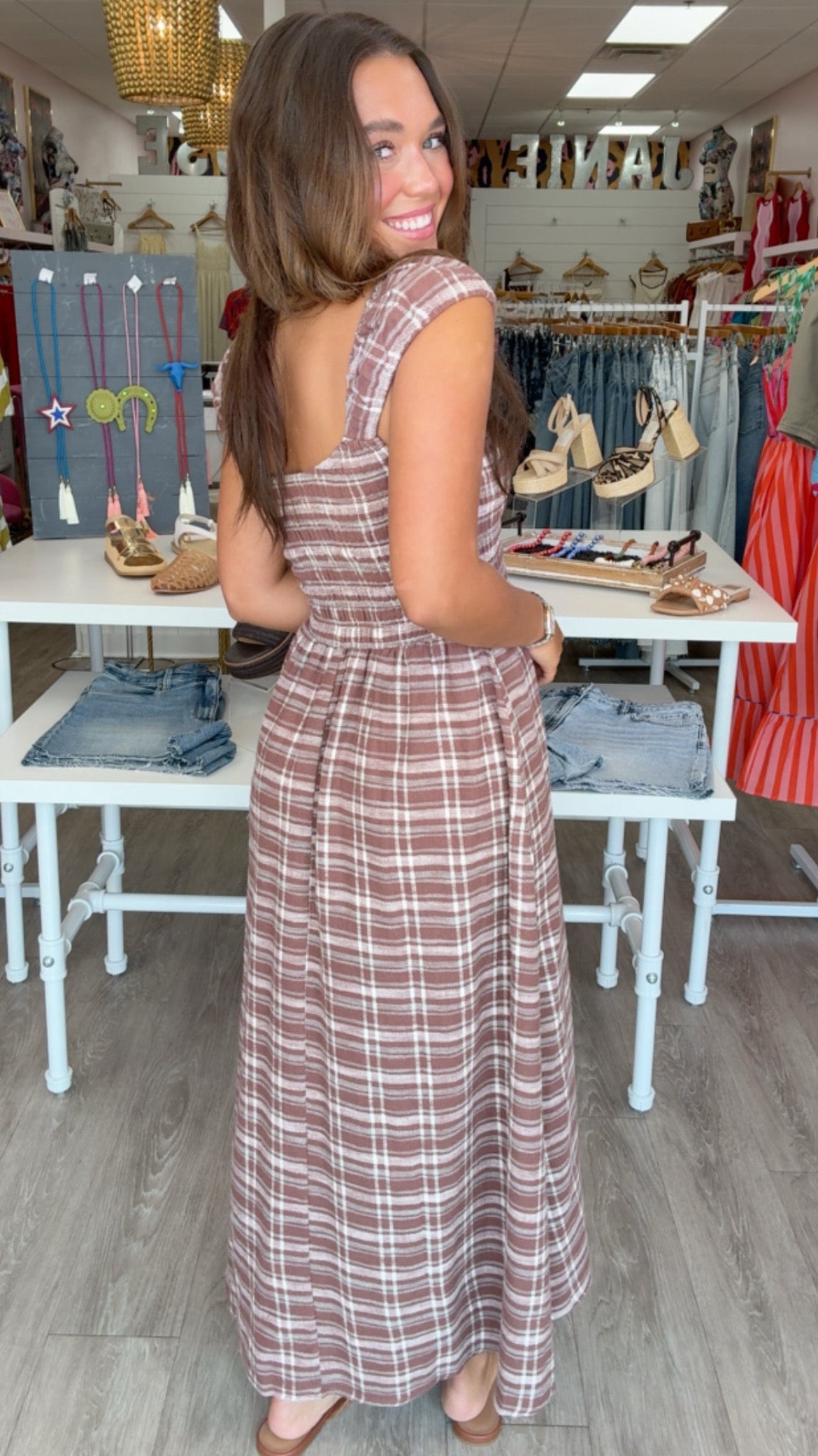 Rylee+Cru | Aspen Plaid Maxi
