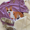 Queen of Sparkles Corgi Sweatshirt