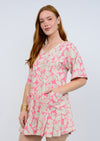 Uncle Frank Pleated Hem Romper