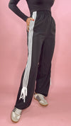 Black Side Piping w/ Bow Track Pants