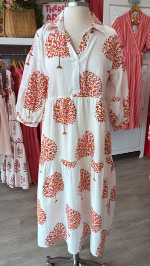 Uncle Frank Confetti Trees Dress
