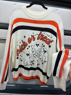 Queen of Sparkles Trick Or Treat Long Sleeve Top (1 XS)