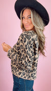 FRNCH: Fuzzy + Soft Begonia Leopard Cardigan