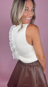 ASTR Pernille Vanilla Sweater (1 SMALL)