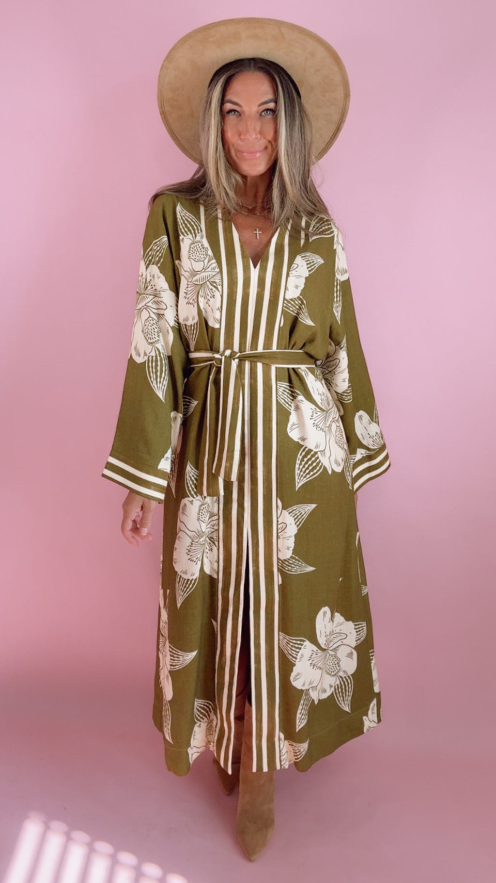 Aylaya: Kuala Kimono Maxi Dress