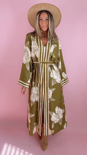 Aylaya: Kuala Kimono Maxi Dress